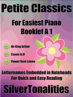 cover image of Petite Classics for Easiest Piano Booklet A1